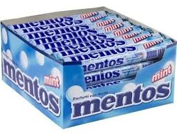 PERFETTI MENTOS TUBO MENTA DP 16X37GRS